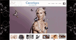 Desktop Screenshot of crystique.com